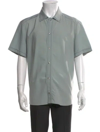 Pre-owned Prada Vintage 2000's Shirt In Gray
