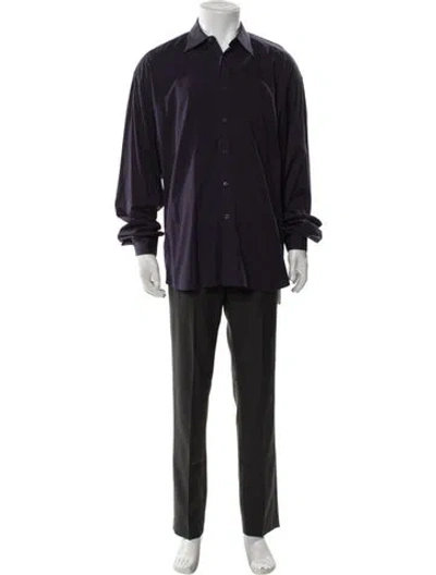 Pre-owned Prada Vintage 2000's Shirt In Purple