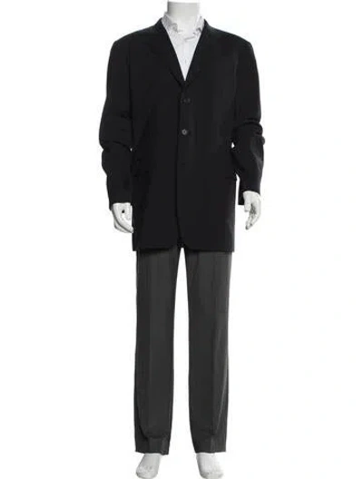Pre-owned Prada Vintage 2000's Suit In Blue