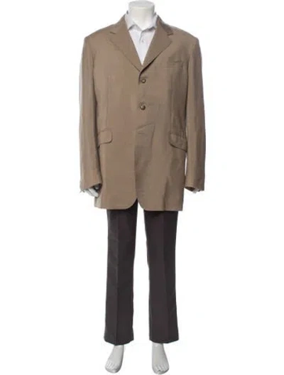 Pre-owned Prada Vintage 2000 Suit In Neutral