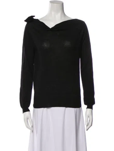 Pre-owned Prada Vintage 2000's Sweater In Black