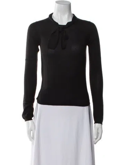 Pre-owned Prada Vintage 2000's Sweater In Black