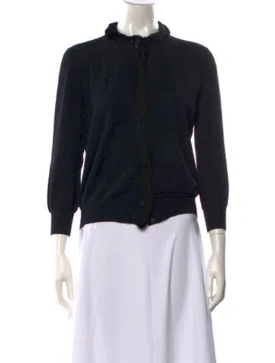 Pre-owned Prada Vintage 2000's Sweater In Black