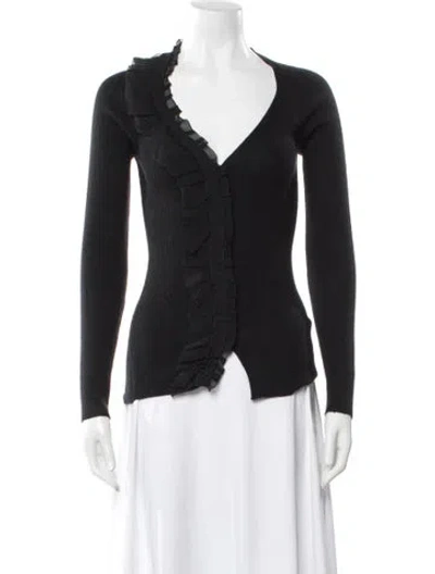 Pre-owned Prada Vintage 2000's Sweater In Black