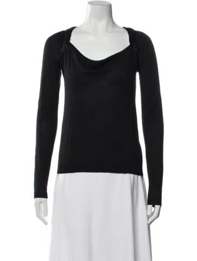 Pre-owned Prada Vintage 2000's Sweater In Black