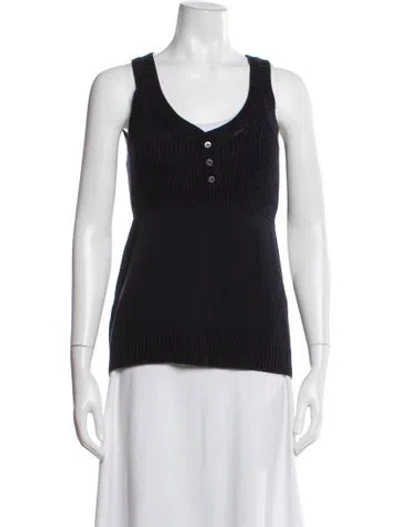 Pre-owned Prada Vintage 2000's Sweater In Blue