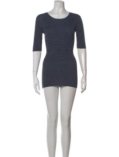 Pre-owned Prada Vintage 2000's Sweater In Blue
