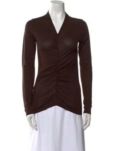 Pre-owned Prada Vintage 2000's Sweater In Brown