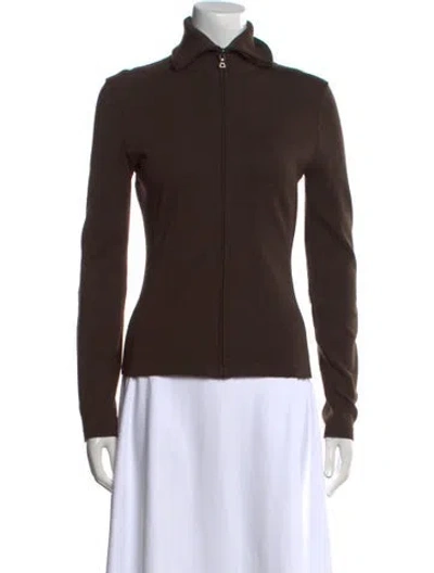 Pre-owned Prada Vintage 2000's Sweater In Brown