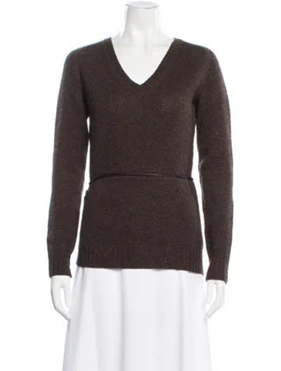 Pre-owned Prada Vintage 2000's Sweater In Brown