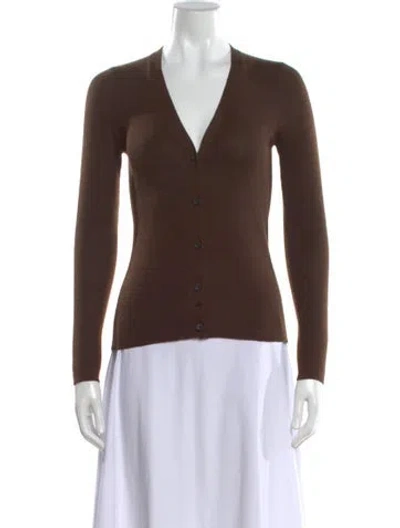 Pre-owned Prada Vintage 2000's Sweater In Brown