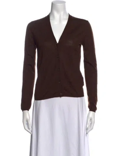Pre-owned Prada Vintage 2000's Sweater In Brown