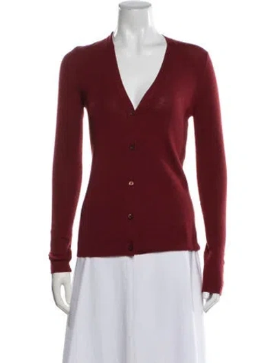 Pre-owned Prada Vintage 2000's Sweater In Burgundy