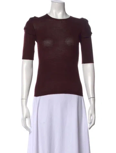 Pre-owned Prada Vintage 2000's Sweater In Burgundy