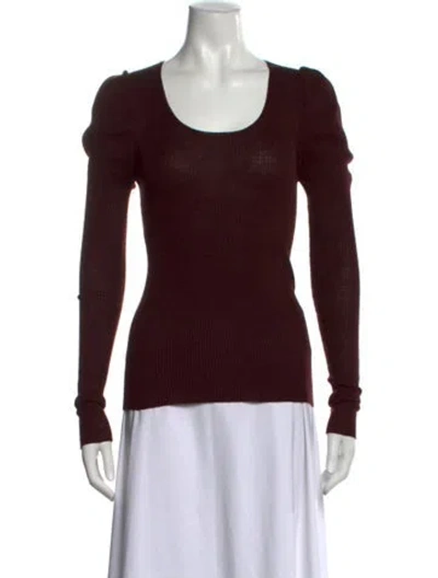 Pre-owned Prada Vintage 2000's Sweater In Burgundy