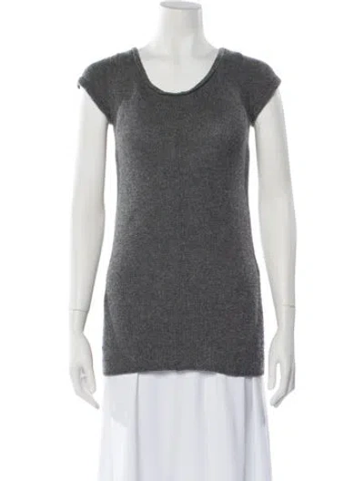 Pre-owned Prada Vintage 2000's Sweater In Gray