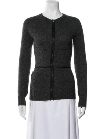 Pre-owned Prada Vintage 2000's Sweater In Gray