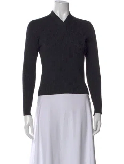 Pre-owned Prada Vintage 2000's Sweater In Gray