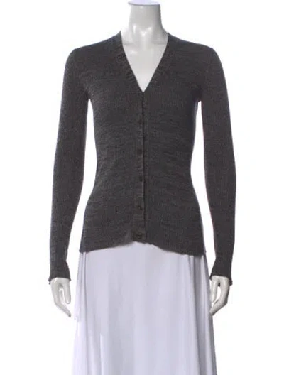 Pre-owned Prada Vintage 2000's Sweater In Gray