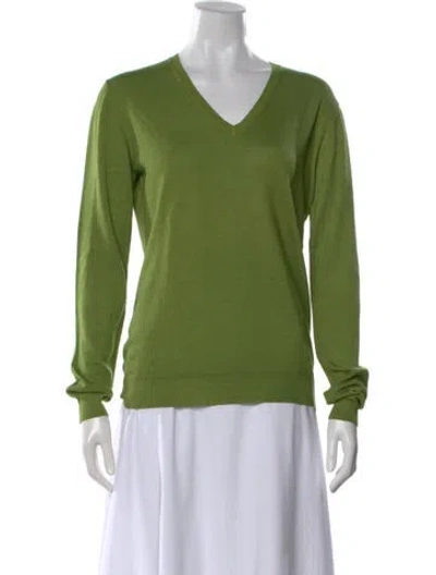 Pre-owned Prada Vintage 2000's Sweater In Green