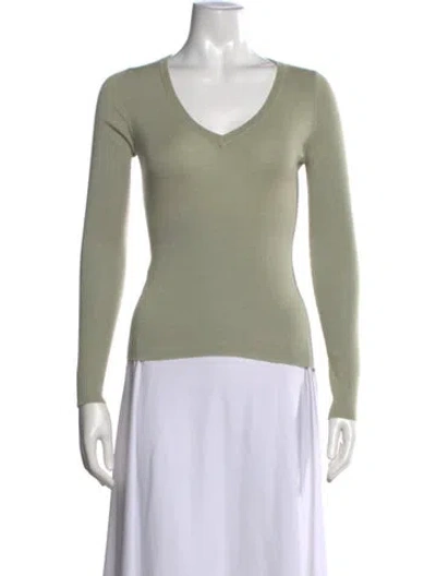 Pre-owned Prada Vintage 2000's Sweater In Green