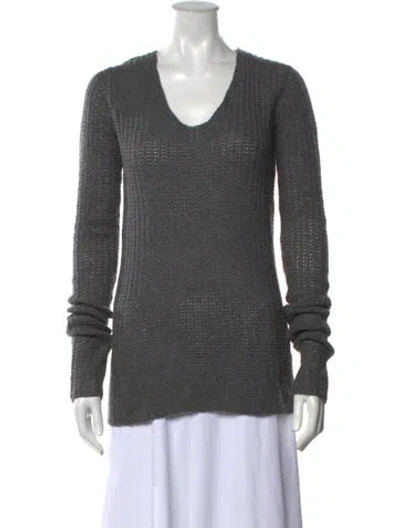 Pre-owned Prada Vintage 2000's Sweater In Grey