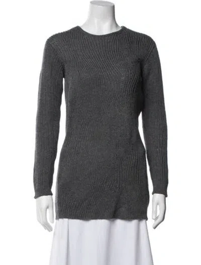 Pre-owned Prada Vintage 2000's Sweater In Grey