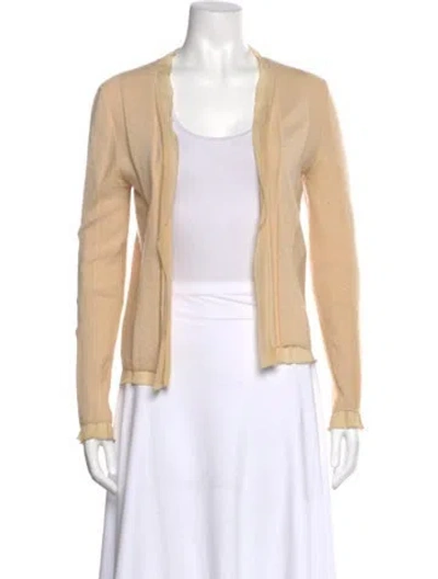 Pre-owned Prada Vintage 2000's Sweater In Neutral
