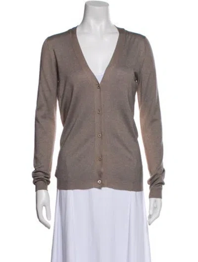 Pre-owned Prada Vintage 2000's Sweater In Neutral