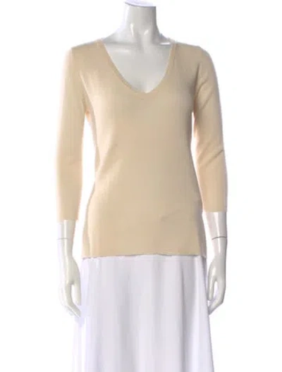 Pre-owned Prada Vintage 2000's Sweater In Neutral