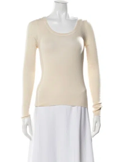 Pre-owned Prada Vintage 2000's Sweater In Neutral
