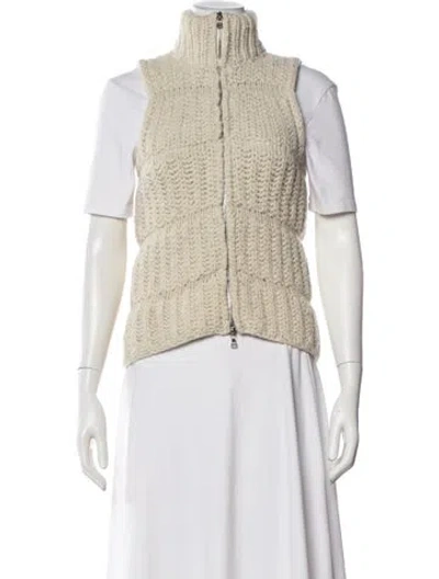 Pre-owned Prada Vintage 2000's Sweater In Neutral