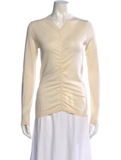Pre-owned Prada Vintage 2000's Sweater In Neutrals