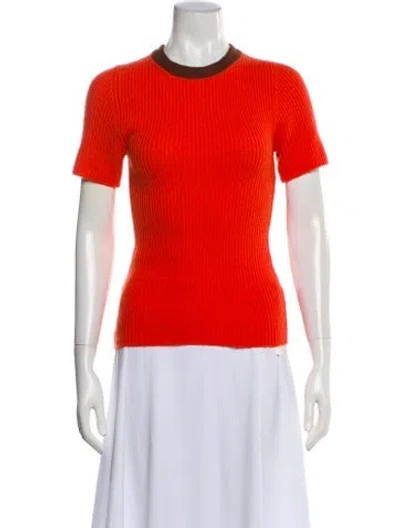 Pre-owned Prada Vintage 2000's Sweater In Orange