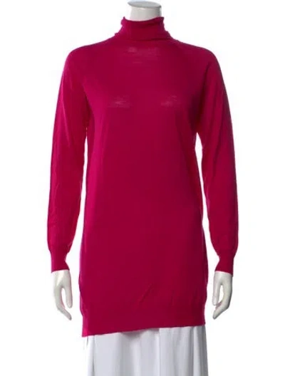 Pre-owned Prada Vintage 2000's Sweater In Pink