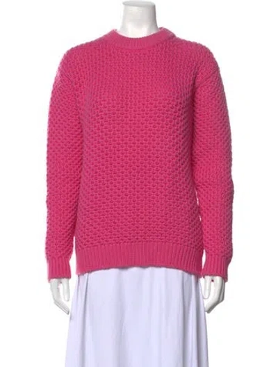Pre-owned Prada Vintage 2000's Sweater In Pink