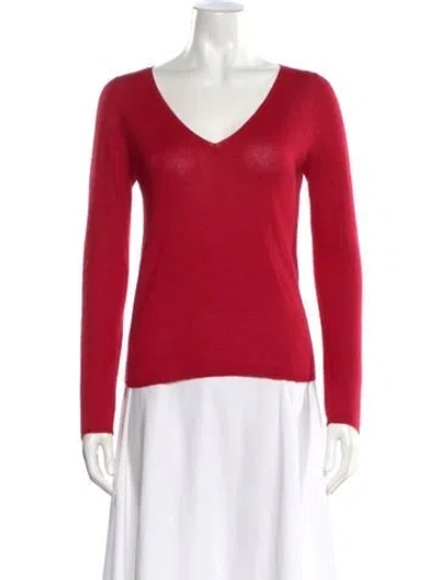 Pre-owned Prada Vintage 2000's Sweater In Red
