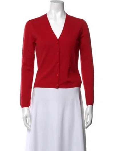 Pre-owned Prada Vintage 2000's Sweater In Red