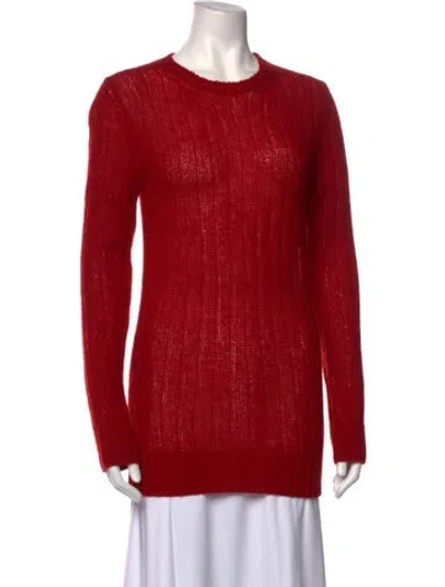 Pre-owned Prada Vintage 2000's Sweater In Red