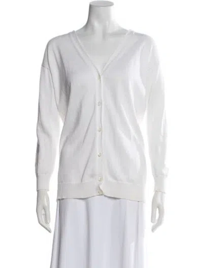 Pre-owned Prada Vintage 2000's Sweater In White