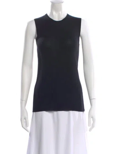 Pre-owned Prada Vintage 2000's Top In Black