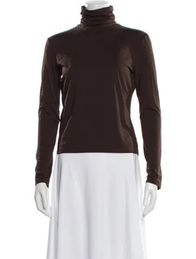 Pre-owned Prada Vintage 2000's Top In Brown