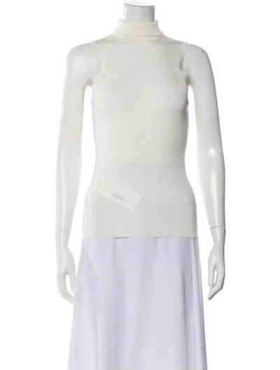 Pre-owned Prada Vintage 2000's Top In Neutral