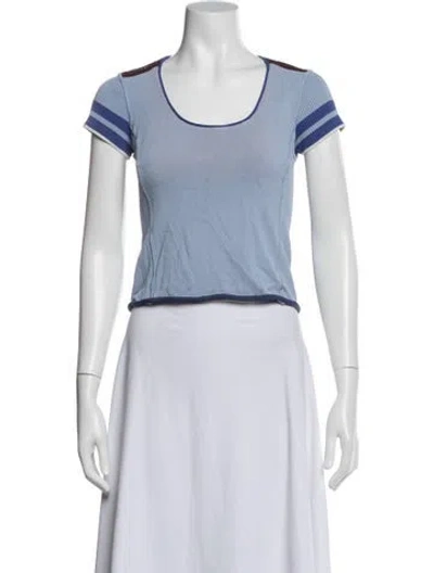 Pre-owned Prada Vintage 2000 T-shirt In Blue