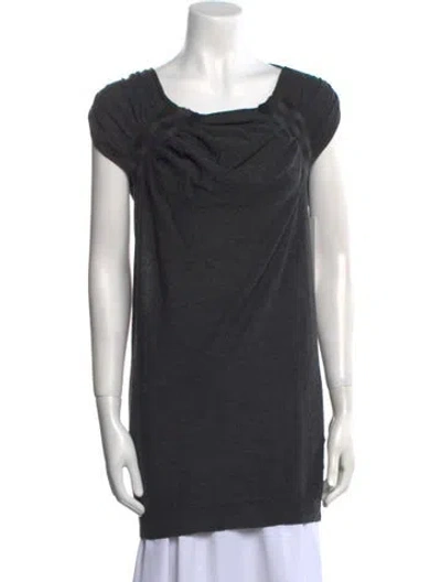 Pre-owned Prada Vintage 2000's Tunic In Gray
