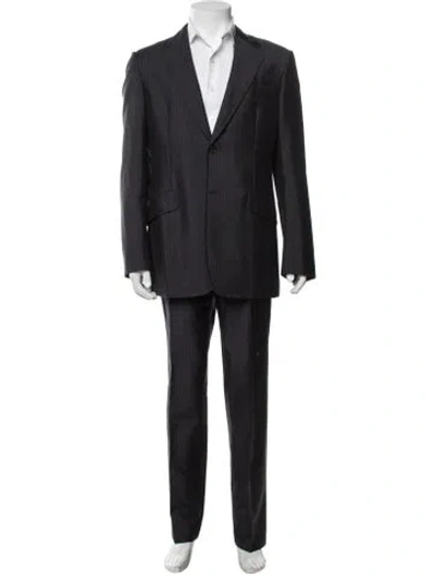 Pre-owned Prada Vintage 2000's Two-piece Blazer In Black