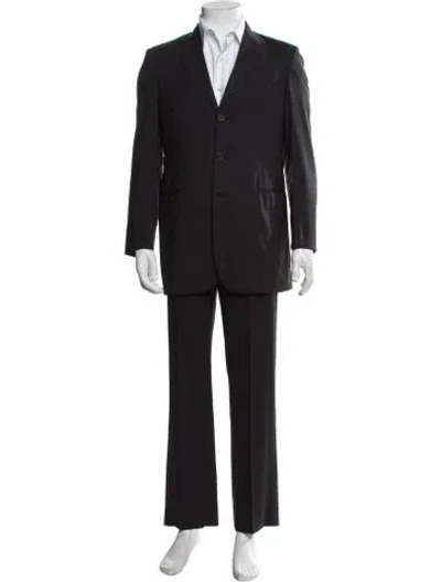 Pre-owned Prada Vintage 2000's Two-piece Blazer In Black