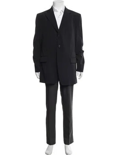 Pre-owned Prada Vintage 2000's Two-piece Blazer In Blue