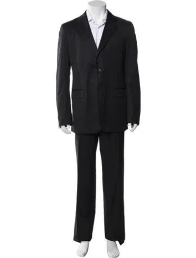 Pre-owned Prada Vintage 2000's Two-piece Suit In Black
