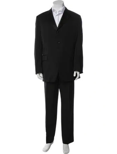 Pre-owned Prada Vintage 2000's Two-piece Suit In Black